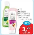 Shampoo oder Spülung von Guhl im aktuellen budni Prospekt