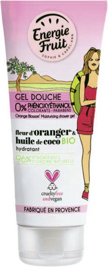 Produits - ENERGIE FRUIT dans le catalogue Géant Casino Gel Douche Fleur d’Oranger & Huile de Coco Bio - ENERGIE FRUIT à 3,57 € en promo chez Géant Casino