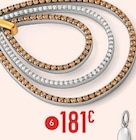 Collier oxydes de zirconium dans le catalogue E.Leclerc
