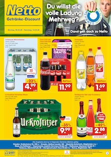 Netto Marken-Discount Prospekt DER ORT, AN DEM DU IMMER AUSGEZEICHNETE PREISE FINDEST. mit 2 Seiten