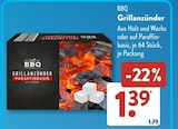 Grillanzünder im Angebot bei ALDI SÜD in Reutlingen Grillanzünder Angebote von BBQ bei ALDI SÜD Reutlingen für 1,39 €