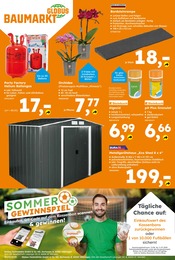 Gartenhaus Angebot im aktuellen Globus-Baumarkt Prospekt auf Seite 16
