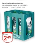 Aktuelles Mineralwasser Angebot bei GLOBUS in Mannheim ab 2,49 €