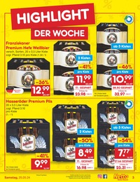 Premium Pilsener im Netto Marken-Discount Prospekt "Aktuelle Angebote" auf Seite 3
