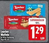 Waffeln von Loacker im aktuellen EDEKA Prospekt für 1,29 €