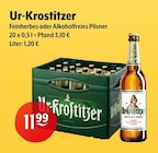 Huster Kretzschau - Feinherbes oder Alkoholfreies Pilsner Angebot im Prospekt Feinherbes oder Alkoholfreies Pilsner bei Huster im Kretzschau Prospekt für 11,99 €