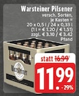 Pilsener bei EDEKA im Geldern Prospekt für 11,99 €