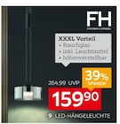 LED-Hängeleuchte Angebote von Fischer und Honsel bei XXXLutz Möbelhäuser Seevetal für 159,90 €