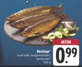 Aktuelles Bücklinge Angebot bei E center in Würzburg ab 0,99 €