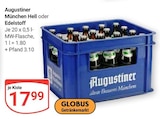 München Hell Angebote von Augustiner bei GLOBUS Homburg für 17,99 €