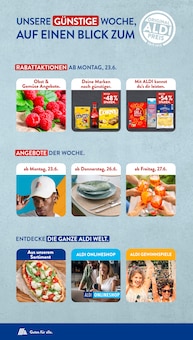 ALDI SÜD Prospekt der KW 25 "Gutes für Alle." Aktueller ALDI SÜD Prospekt "Gutes für Alle." Seite 2 von 51 Seiten