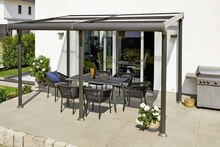 BAUHAUS Koblenz - Cabriopavillon 'SERA' Cabriopavillon 'SERA' Angebot bei BAUHAUS Koblenz im Prospekt "Terrassenüberdachungen"