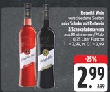 Rotwein Angebote von Rotwild bei EDEKA Freiberg für 2,99 €