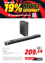 MediaMarkt Saturn Soundbar im Prospekt MediaMarkt Saturn Soundbar im Prospekt