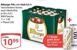 Pils Angebote von Bitburger bei GLOBUS Gotha für 10,99 €