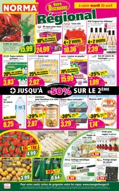 Catalogue Discount Alimentaire Norma en cours à Zollingen et alentours, "Votre Discounter Régional", 12 pages, 30/04/2024 - 06/05/2024