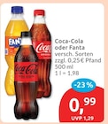 Aktuelles Coca-Cola Angebot bei budni in Norderstedt ab 0,99 €