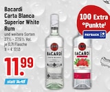 Carta Blanca Superior White Rum bei Trinkgut im Prospekt "" für 11,99 €