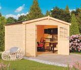 Gamm Vert - Abri bois «Aurely» 8 m² : offre du catalogue Promo Abri bois «Aurely» 8 m² à 1 299,00 € dans le catalogue Gamm Vert ""
