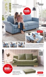 Multipolster Funktionssofa im Prospekt 