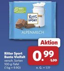 Aktuelle Ritter Sport Angebote bei combi in Bielefeld Aktuelles Bunte Vielfalt Angebot bei combi in Bielefeld ab 0,99 €
