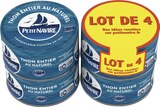 Thon entier au naturel Albacore - PETIT NAVIRE - Géant Casino Thon entier au naturel Albacore - PETIT NAVIRE à 6,59 € dans le catalogue Géant Casino