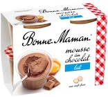 mousse au chocolat lait - BONNE MAMAN en promo chez Lidl Bourges à 2,35 €