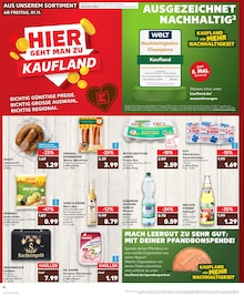 Mineralwasser im Kaufland Prospekt "Aktuelle Angebote" mit 32 Seiten (Leipzig)