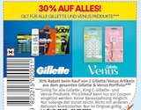 30% RABATT im Angebot bei Müller in Passau 30% RABATT Angebote von Gillette bei Müller Passau