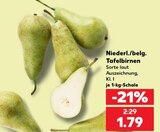 Aktuelle Birnen Angebote bei Kaufland in Bielefeld Aktuelles Tafelbirnen Angebot bei Kaufland in Bielefeld ab 1,79 €