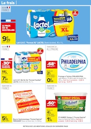 Prix et réduction Philadelphia dans le prospectus Carrefour en cours Offre Philadelphia dans le catalogue Carrefour du moment à la page 25