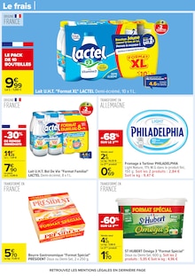 Promo Lait dans le catalogue Carrefour du moment à la page 25