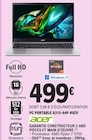 PC Portable A315-44P-R9ZV - ACER en promo chez E.Leclerc Bergerac à 499,00 €