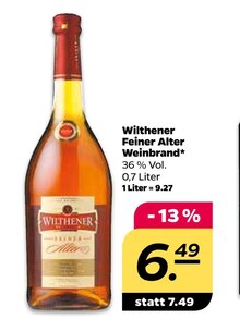 NETTO mit dem Scottie Neumünster - Weinbrand Weinbrand Angebot bei NETTO mit dem Scottie Neumünster im Prospekt Günstig. Besser. Für Dich.