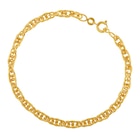 Bracelet en plaqué or doré à l'or fin maille torsadée en promo à 174,00 € chez E.Leclerc Bracelet en plaqué or doré à l'or fin maille torsadée dans le catalogue E.Leclerc