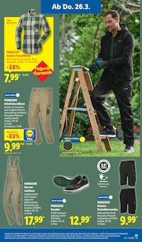 Arbeitskleidung im Lidl Prospekt "LIDL LOHNT SICH" mit 75 Seiten (Frankfurt (Main))