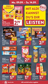 Süßigkeiten Angebot im aktuellen ALDI Nord Prospekt auf Seite 6