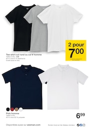 Offre Polo Homme dans le catalogue Zeeman du moment à la page 16