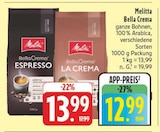 Bella Crema Angebote von Melitta bei EDEKA Leipzig für 12,99 €
