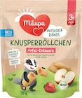 Kindersnack Knusperröllchen Apfel-Erdbeere ab 3+ Jahren von Milupa im aktuellen dm-drogerie markt Prospekt für 1,85 €