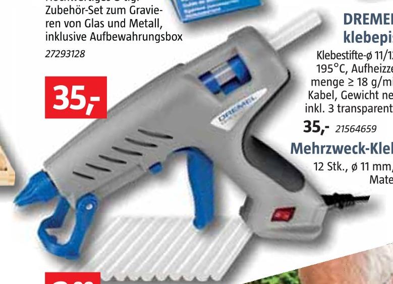 BAUHAUS Mainz - Heißklebepistole '940-3' oder Mehrzweck-Klebestift 'GG 11' Heißklebepistole '940-3' oder Mehrzweck-Klebestift 'GG 11' Angebot bei BAUHAUS Mainz im Prospekt Handzettel KW 48