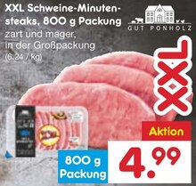 XXL Schweine-Minutensteaks bei Netto Marken-Discount in Baden-Baden XXL Schweine-Minutensteaks im Angebot bei Netto Marken-Discount Baden-Baden für 4,99 €