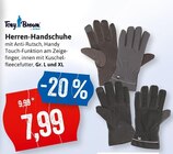 Herren-Handschuhe Angebote von Tony Brown by Stole bei Kaufhaus Stolz Stralsund für 7,99 €