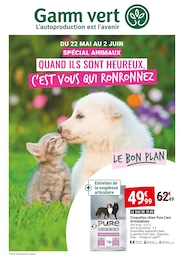 Prospectus Gamm vert à Pont-à-Vendin: "Special Animaux", 8} pages, 22/05/2024 - 02/06/2024
