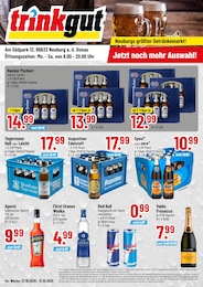 Trinkgut Prospekt für Rohrenfels mit 4 Seiten Trinkgut Prospekt für Rohrenfels: "Neuburgs größter Getränkemarkt!", 4 Seiten, 27.10.2025 - 31.10.2025