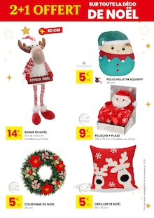 Promotion Renne Noël dans le prospectus Stokomani, valable du 01/12/2025 au 07/12/2025 Promo Renne Noël dans le catalogue Stokomani du moment à la page 7