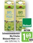 Bio Frische Bioland-Milch 1,5% Fett im Angebot bei E center in Filderstadt Bio Frische Bioland-Milch 1,5% Fett Angebote von Schwarzwaldmilch bei E center Filderstadt für 1,69 €