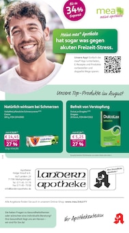 Aktueller mea - meine apotheke Prospekt "Unsere August-Angebote" Aktueller mea - meine apotheke Prospekt