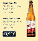 Aktuelle Hasseröder Angebote bei GetränkeLand Mayer in Dresden Aktuelles Pils Angebot bei GetränkeLand Mayer in Dresden ab 13,99 €