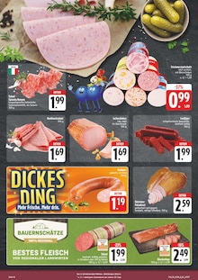 Fleisch im EDEKA Prospekt "Wir lieben Lebensmittel!" mit 28 Seiten (Leipzig)